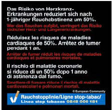 Switzerland 2012-2014 Health Effects stroke - statistic, plain warning